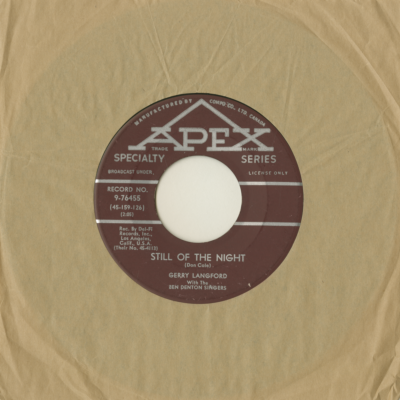 Still Of The Night / Tell Me (1959)