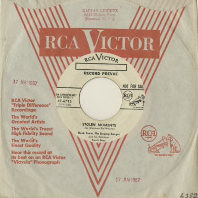 Stolen Moments / Two Won't Care