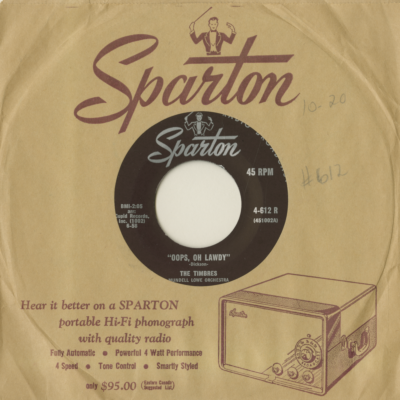 Stop Crying / Oops, Oh Lawdy (1958)