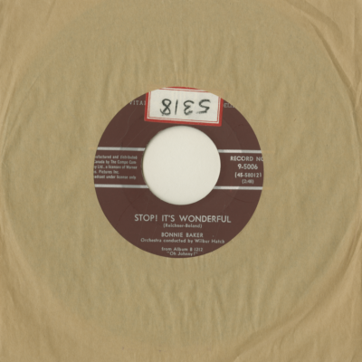 Stop! It's Wonderful / Ma He's Making Eyes At Me (1958)