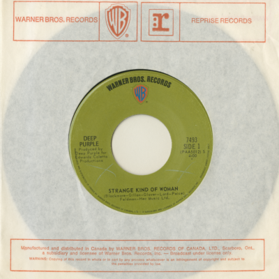 Strange Kind Of Woman / I'm Alone (1971)