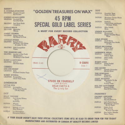 Stuck On Yourself / Reap What You Sow (1965)