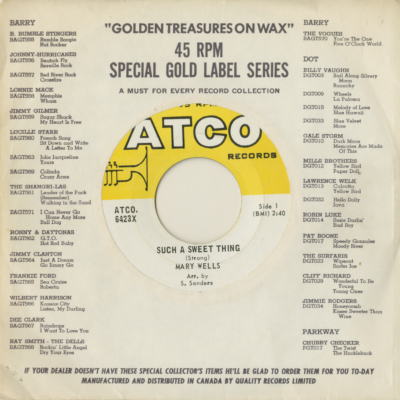 Such A Sweet Thing / Keep Me In Suspense