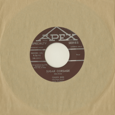 Sugar Corsage / A Southern Boy Sings The Blues