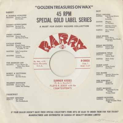 Summer Kisses / Why Do You (1966)