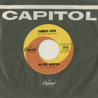 Summer Wind / I'll Be Standing By