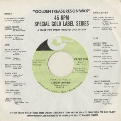 Sunday Mornin' / Letmekisswithadream