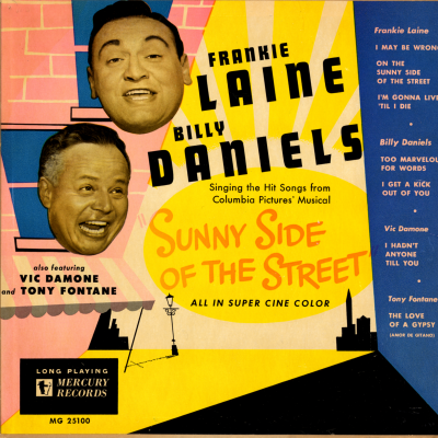 Sunny Side Of The Street With Billy Daniels