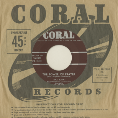 Sunshine / The Power Of Prayer (1959)