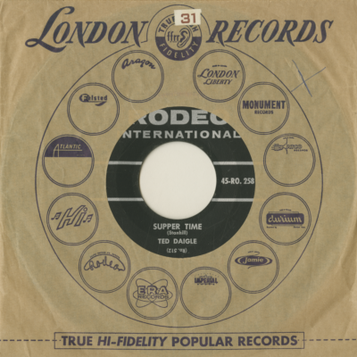 Supper Time / I Saw A Man