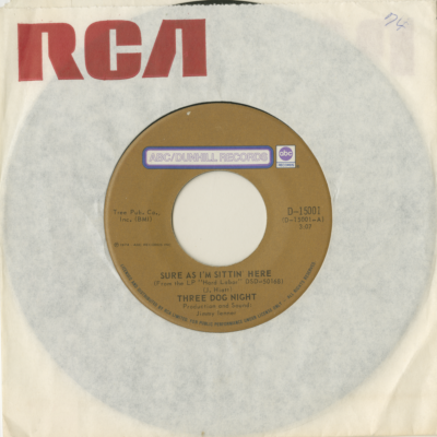 Sure As I'm Sittin Here / Anytime Baby (1974)