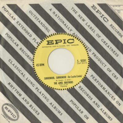 Surrender Surrender / The Wrong Man