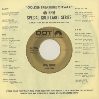 Susie Darlin' / Bad Boy (1963)