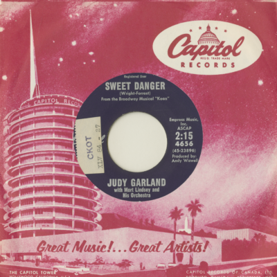 Sweet Danger / Comes Once In A Lifetime (1961)