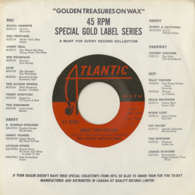 Sweet Inspiration / I'm Blue (1968)