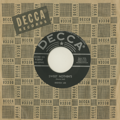 Sweet Nothings / Weep No More My Baby