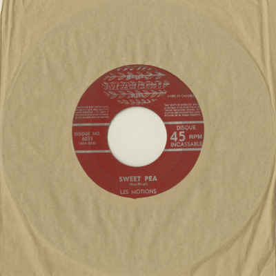 Sweet Pea / Personne Ne Veut Mourir