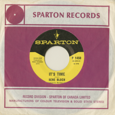 Sweet Sherry / It's Time