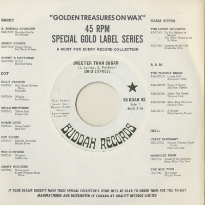 Sweeter Than Sugar / Bitter Lemon