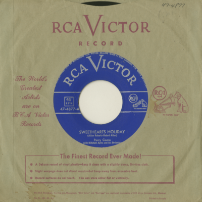 Sweethearts Holiday / My Love And Devotion (1952)