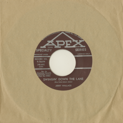 Swingin' Down The Lane / Teardrop In The Rain