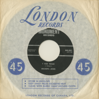 T For Texas / Tritzem Yodel