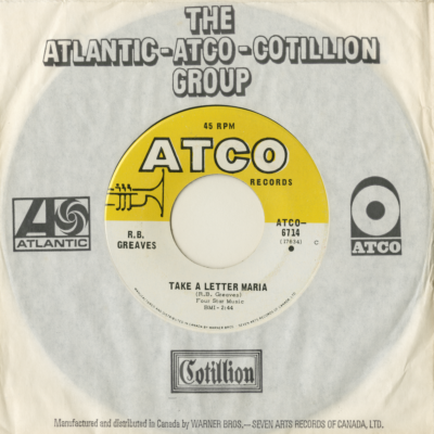 Take A Letter Maria / Big Bad City