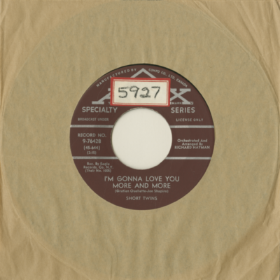 Take A Look / I'm Gonna Love You More (1959)