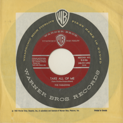 Take All Of Me / So Fine So Fine So Fine (1960)