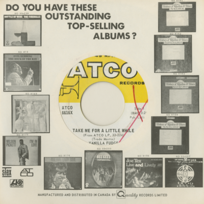 Take Me For A Little While / Thoughts