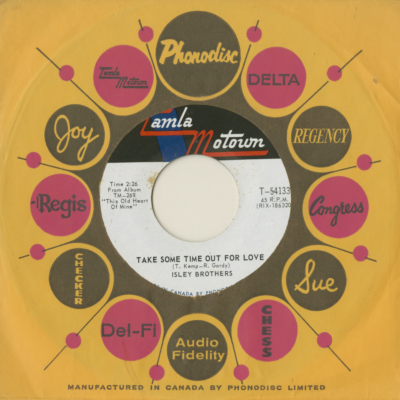 Take Some Time Out For Love / Who Could Ever Doubt My Love (1966)