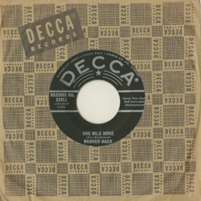 Talkin' To The Wall / One Mile More