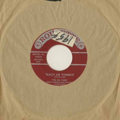 Teach Me Tonight / If I Were A Bell (1960)