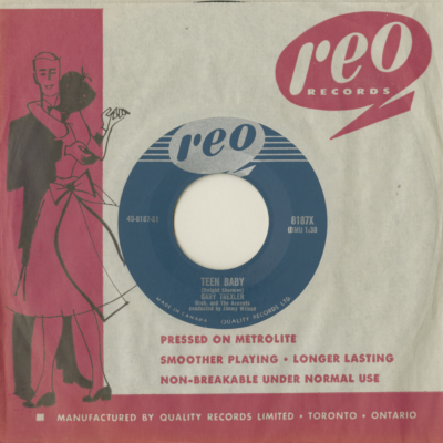 Teen Baby / Cloud Full Of Tears (1957)