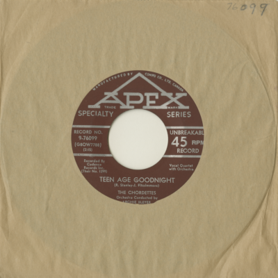 Teenage Goodnight / Lay Down Your Arms