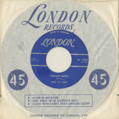 Teenage Letter / Seasons Of My Heart