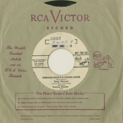 Teenage Love Is A Losing Game / I Don't Care