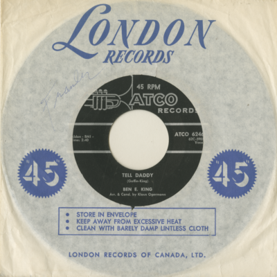 Tell Daddy / Auf Wiederdhen My Dear