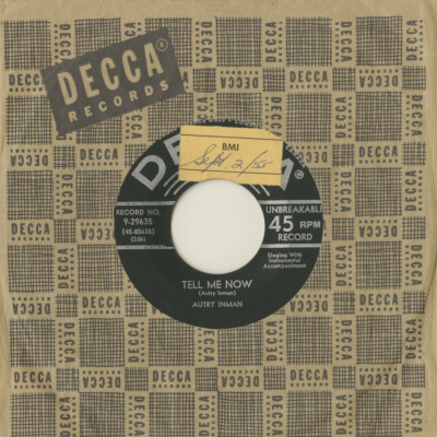 Tell Me Now / A Friend