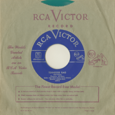 Tennessee Rag / My Little Girl (1952)