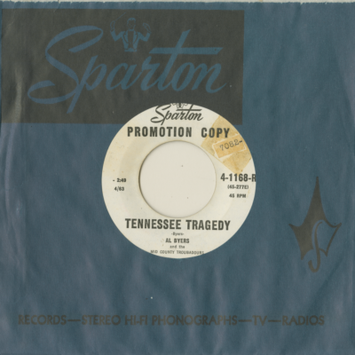 Tennessee Tragedy / I'm Checking Out (1963)