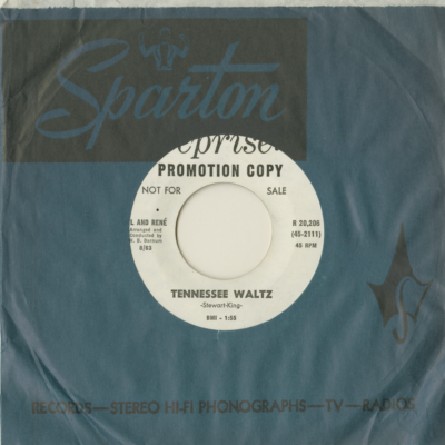 Tennessee Waltz / Keep A Lit Showering Down (1963)