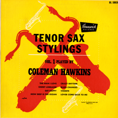 Tenor Sax Stylings Volume 1