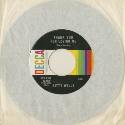 Thank You For Loving Me / Pledging My Love