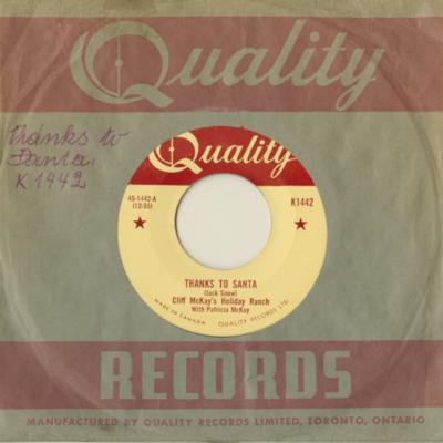 Thanks To Santa / Holiday Ranch Polka