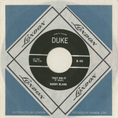 That Did It / Getting Used To The Blues