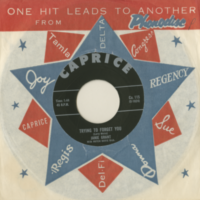 That Greasy Kid Stuff / Trying To Forget You (1962)