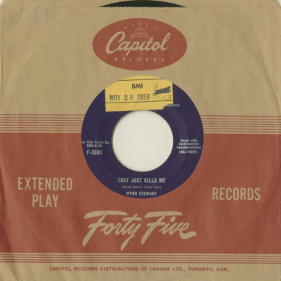 That Just Kills Me / You Took Her Off My Hands (1956)