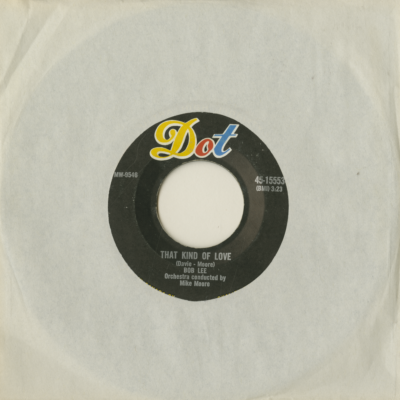 That Kind Of Love / Wanted For Questioning (1957)