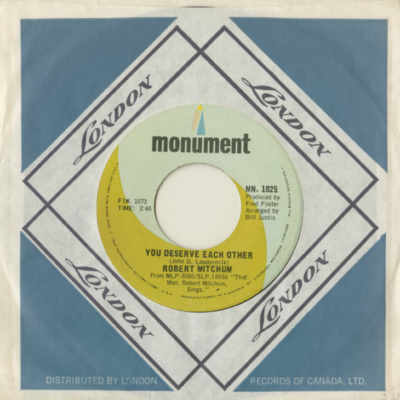 That Man Right There / You Deserve Each Other